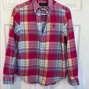 Ralph Lauren Size SP Multicolor Plaid Shirt